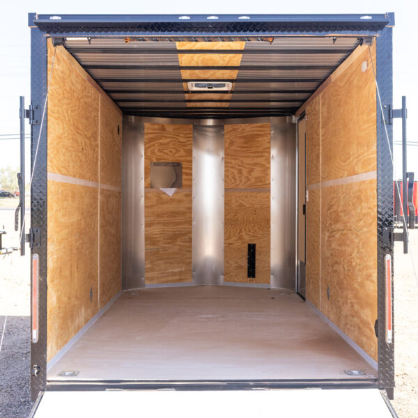 CARGO CRAFT 7'X16' ENCLOSED TANDEM AXLE - WHITE - Image 2