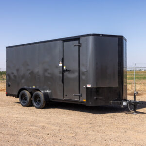 CARGO CRAFT 7'X18' ENCLOSED TANDEM AXLE