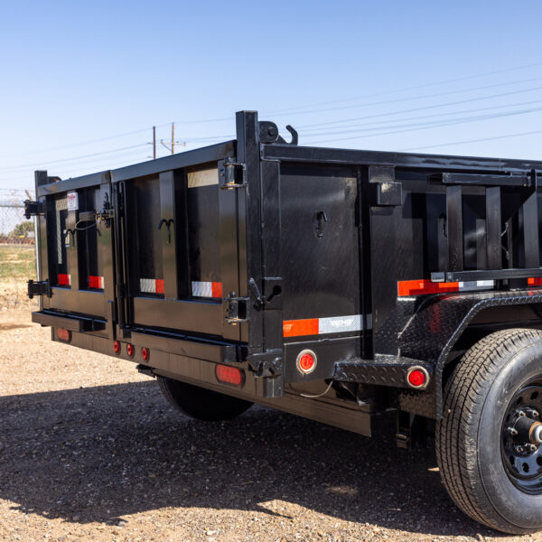 TOPHAT 77"X12' DUMP TRAILER -2 - Image 2