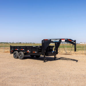 TOPHAT 83"X14' DUMP TRAILER