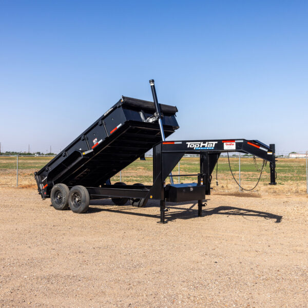 TOPHAT 83"X14' DUMP TRAILER - Image 3