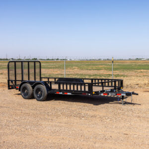 DELCO 83"X16' UTILITY TRAILER