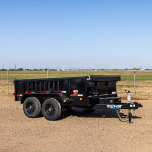 TOPHAT 83"X10' DUMP TRAILER