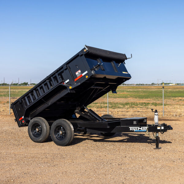 TOPHAT 83"X10' DUMP TRAILER - Image 2