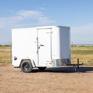 CARGO CRAFT 6'X10' ENCLOSED TRAILER