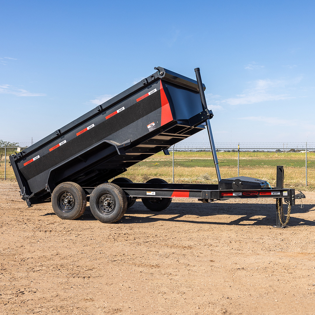 DURA HAUL 6'X12' DUMP TRAILER - Image 2