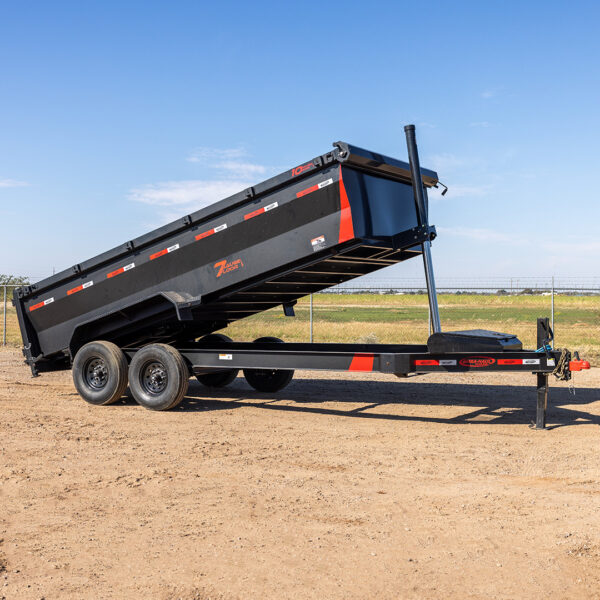 DURA HAUL 7'X16' DUMP TRAILER - Image 2