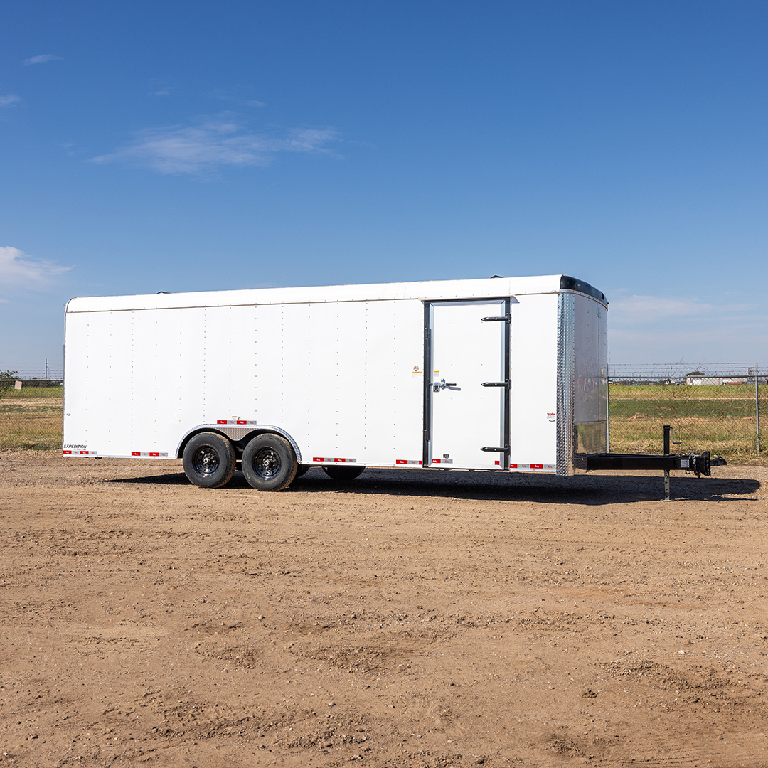 CARGO CRAFT 24'X8' ENCLOSED TRAILER
